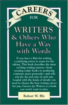 Careers for writers & others who have a way with words