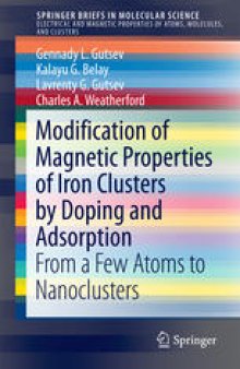 Modification of Magnetic Properties of Iron Clusters by Doping and Adsorption: From a Few Atoms to Nanoclusters