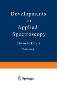 Developments in Applied Spectroscopy: Proceedings of the Fifteenth Annual Mid-America Spectroscopy Symposium Held in Chicago, Illinois June 2–5, 1964