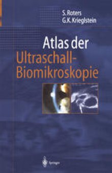 Atlas der Ultraschall-Biomikroskopie