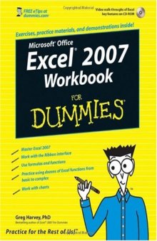 Excel 2007 Workbook For Dummies (For Dummies (Computer Tech))