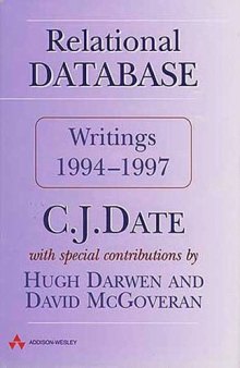 Relational database. [4] : Writings 1994-1997