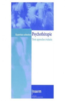 Psychothérapie : Trois approches évaluées