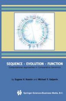 Sequence — Evolution — Function: Computational Approaches in Comparative Genomics