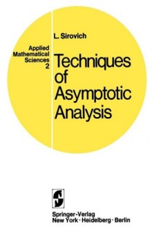 Techniques of Asymptotic Analysis