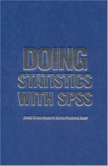 Doing statistics with SPSS  
