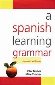A Spanish learning grammar
