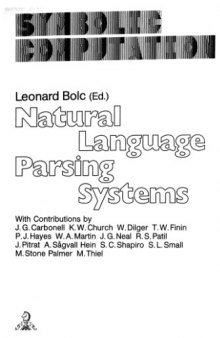 Natural language parsing systems