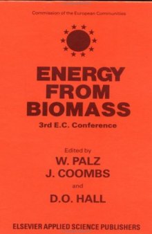 Energy from the Biomass: Third EC conference