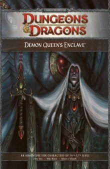 Demon Queen's Enclave: Adventure P2 for 4th Edition Dungeons & Dragons 