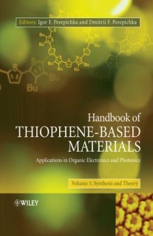 Handbook of Thiophene-Based Materials: Applications in Organic Electronics and Photonics, 2 Volume Set