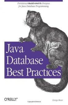 Java Database Best Practices  