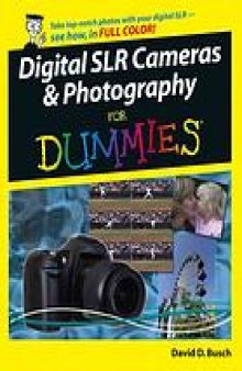 Digital SLR cameras & photography for dummies