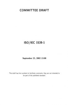 ISO,IEC1539-1.Fortran-2000 draft standard
