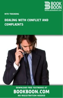 Dealing with Conflict and Complaints