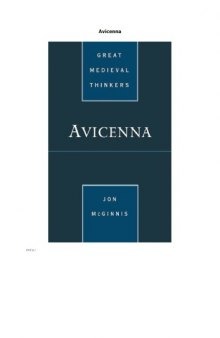 Avicenna (Great Medieval Thinkers)