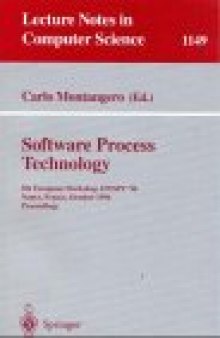 Software Process Technology: 5th European Workshop, EWSPT '96 Nancy, France, October 9–11, 1996 Proceedings
