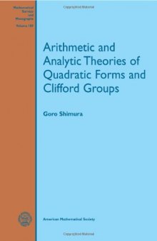 Arithmetic and analytic theories of quadratic forms and Clifford groups