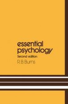 Essential Psychology: For Students and Professionals in the Health and Social Services