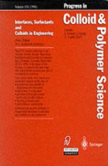 Interfaces, Surfactants and Colloids in Engineering