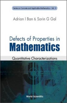 Defects of properties in mathematics. Quantitative characterizations
