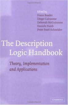 The Description Logic Handbook: Theory, Implementation and Applications