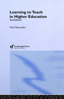 Learning to Teach in Higher Education, Second Edition