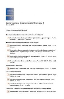 Comprehensive Organometallic Chemistry 3ed Vol 06 Grp 8