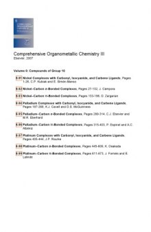 Comprehensive Organometallic Chemistry 3ed Vol 08 Grp 10