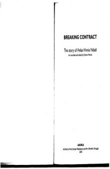 Breaking Contract : The Story of Helao Vinnia Ndadi