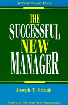 The Successful New Manager (Worksmart Series)