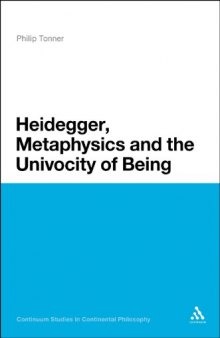 Heidegger, metaphysics and the univocity of being