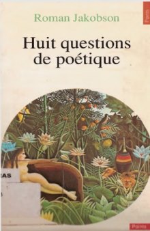 Huit Questions de Poetique