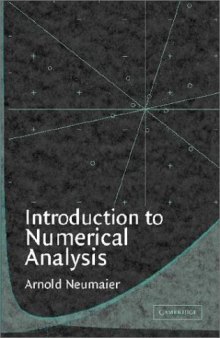 Introduction to numerical analysis
