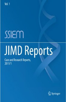 JIMD Reports - Case and Research Reports, 2011/1: Case and Research Reports