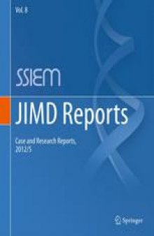JIMD Reports - Case and Research Reports, 2012/5
