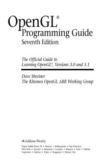 The Official Guide to Learning OpenGL, Versions 3.0 and 3.1, 7th Edition