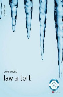 Law of Tort (Foundation Studies in Law)  