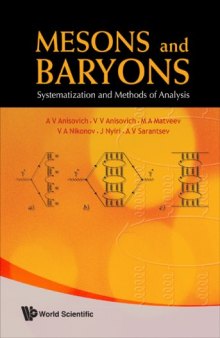 Mesons and baryons: systematization and methods of analysis