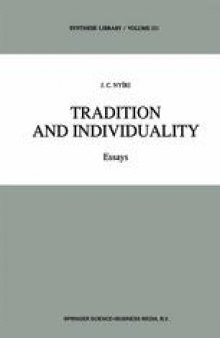 Tradition and Individuality: Essays