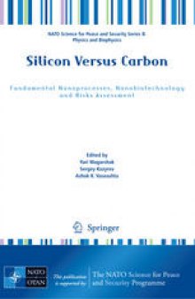Silicon Versus Carbon: Fundamental Nanoprocesses, Nanobiotechnology and Risks Assessment