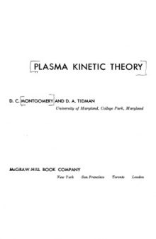 Plasma kinetic theory