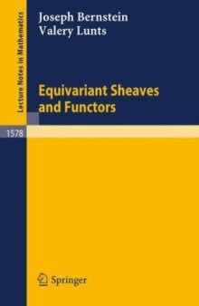 Equivariant Sheaves and Functors (Lecture Notes in Mathematics)