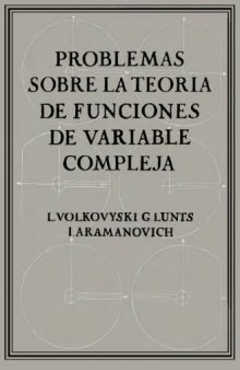 Problemas sobre la teoria de funciones de variable compleja