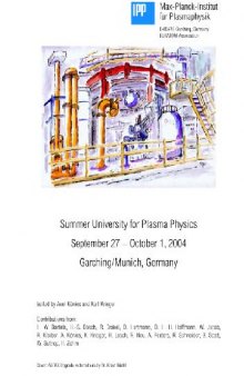 Proc. Munich Summer university for plasma physics
