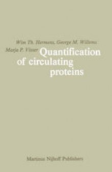 Quantification of Circulating Proteins: Theory and applications based on analysis of plasma protein levels