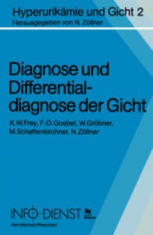 Diagnose und Differentialdiagnose der Gicht