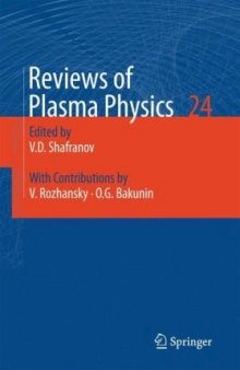 Reviews of Plasma Physics, Volume 24  