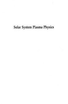 Solar system plasma physics