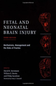 Fetal and Neonatal Brain Injury: Mechanisms, Management, and the Risks of Practice, 3rd Edition  